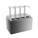 thumbnail image 4 of Dispensador de salsas Estación de bombeo de condimentos de 1 l, caja exterior de material acero inoxidable de grado alimenticio y caja interior de plástico Apl 4 bomba, 4 of 5