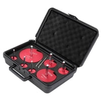 Magideal - Kit De 7 Piezas De Escariador De Tuberías De Pvc, Escariador De Accesorios De Tuberías, Kit De Herramientas De Plomería De Alto Rendimiento, Protector