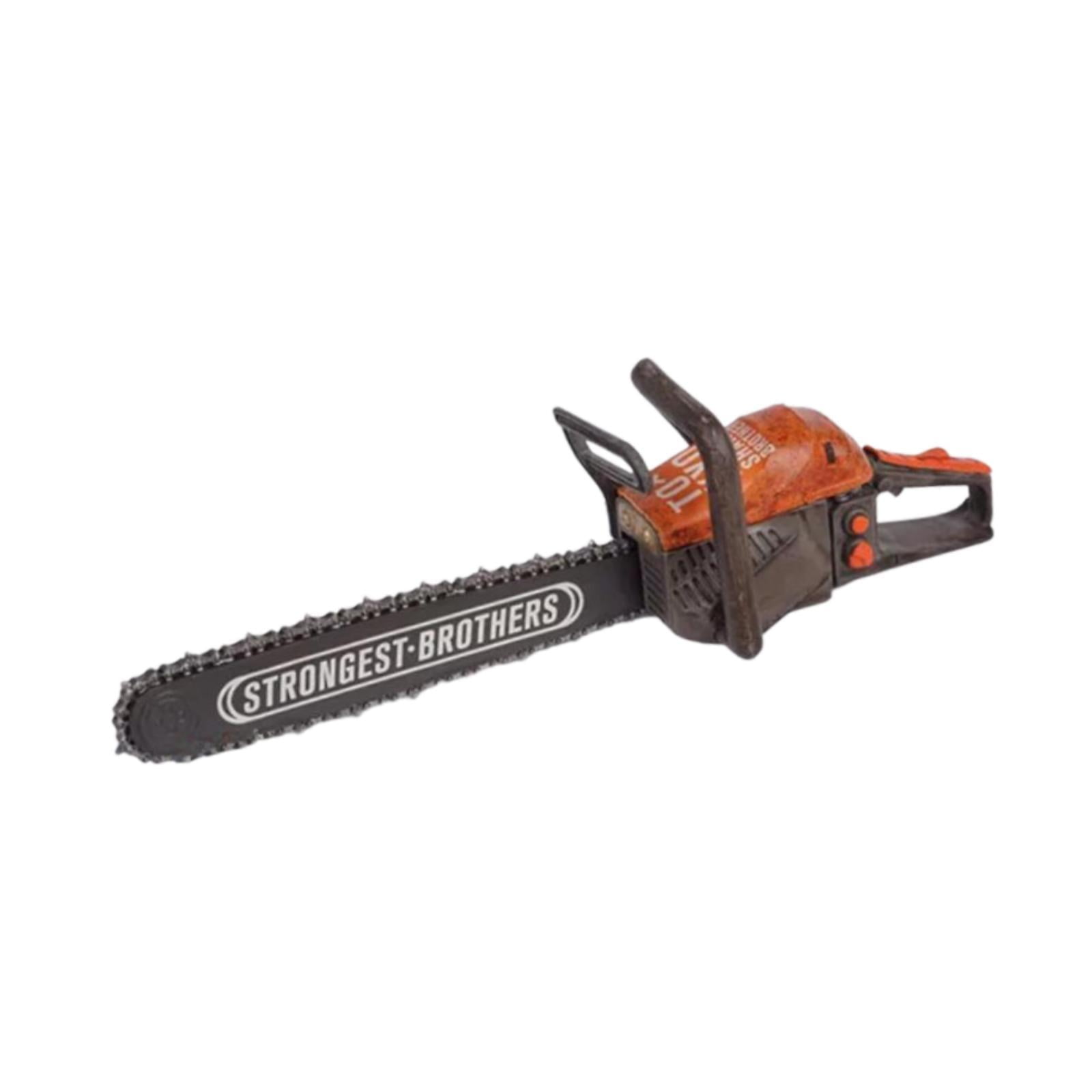 Magideal - Modelo De Motosierra A Escala 1/6, Accesorio Fotográfico Moderno Y Decorativo, Realista, Pequeño Y Resistente, Para Figuras De Acción De 12 Pulgadas.