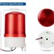 thumbnail image 2 of Baliza Giratoria Led Con Sirena 220v Rojo Porton Alarma, 2 of 6