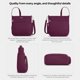 thumbnail image 5 of Bolso de mano Travelon 29 × 28 × 9 cm anti‑robo bandolera, 5 of 9