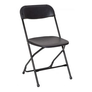 Relampago.Shop - Silla Plegable Flash Negro