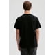 thumbnail image 3 of Polera Hombre Print College Negro, 3 of 4