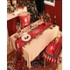 thumbnail image 2 of Camino de Mesa Navideño Rojo 29x180 cm Decoración 12O3, 2 of 4