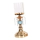 thumbnail image 2 of Candelero De Hierro Candelabro De Pilar Para Fiesta Decoración Navideña S, 2 of 5