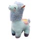 thumbnail image 4 of Lindo Animal De Peluche De Juguete De Felpa De Alpaca Para Decoración De Oficina Regalo Para Ni?os Adultos Azul 45cm, 4 of 5