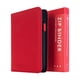 thumbnail image 1 of Archivador para cartas Vault X Zip de 4 bolsillos para 160 cartas, rojo, 1 of 7