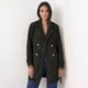 thumbnail image 2 of Abrigo Trench Mujer Cotelé Con Botones, 2 of 9