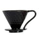 thumbnail image 3 of Taza De Filtro De Café Con Asa Fácil De Verter Sobre El Filtro De Café Para El Hogar Pequeño Negro, 3 of 3