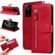 thumbnail image 1 of Funda con Cremallera para Xiaomi 13T, Carcasa Cartera de Cuero PU con Soporte y Tarjetero, 1 of 6