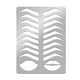 thumbnail image 2 of Plantilla De Labios De Cejas Plantilla De Labios De Cejas Profesional Para Principiantes De Salón De Inicio, 2 of 5