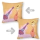 thumbnail image 2 of Yo Sueño con Jeannie Fundas de almohada de terciopelo con tema, regalos de funda de almohada, decoración para el hogar, cojín de lanzar, regalo de cumpleaños para fans y parejas.66*66cm., 2 of 6