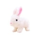 thumbnail image 2 of Juguete De Conejo Interactivo Mu?eco De Conejito De Peluche Para Fiesta Favores Festival Blanco, 2 of 5