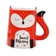 thumbnail image 3 of Taza De Cerámica Para Café, Taza Creativa Divertida Con Forma De Animal En 3D Para Café Expreso, Capuchino, Leche, Zorro, 450ml, 3 of 3