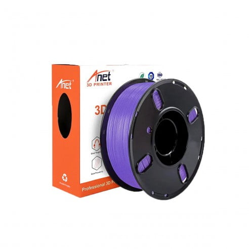 Anet - Filamento Pla Morado Purpura 1.75mm 1kg Para Impresora 3d