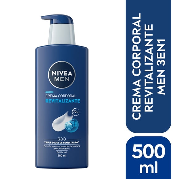 Crema Corporal Revitalizante Masculina 3En1, 500 ml