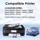 thumbnail image 2 of Paquete de 6 Cartuchos de Tinta XXL DOUBLE D Canon 280 281 a Color, 2 of 9
