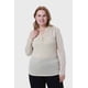 thumbnail image 1 of Polera Mujer Cuello Abotonado Beige, 1 of 4