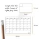 thumbnail image 2 of Calendario de Pared Borrable Clever Clean Seco Grande 61x91 cm, 2 of 8