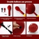 thumbnail image 5 of Kit de arco de globos feilebalon de doble relleno rojo y negro, 5 of 9