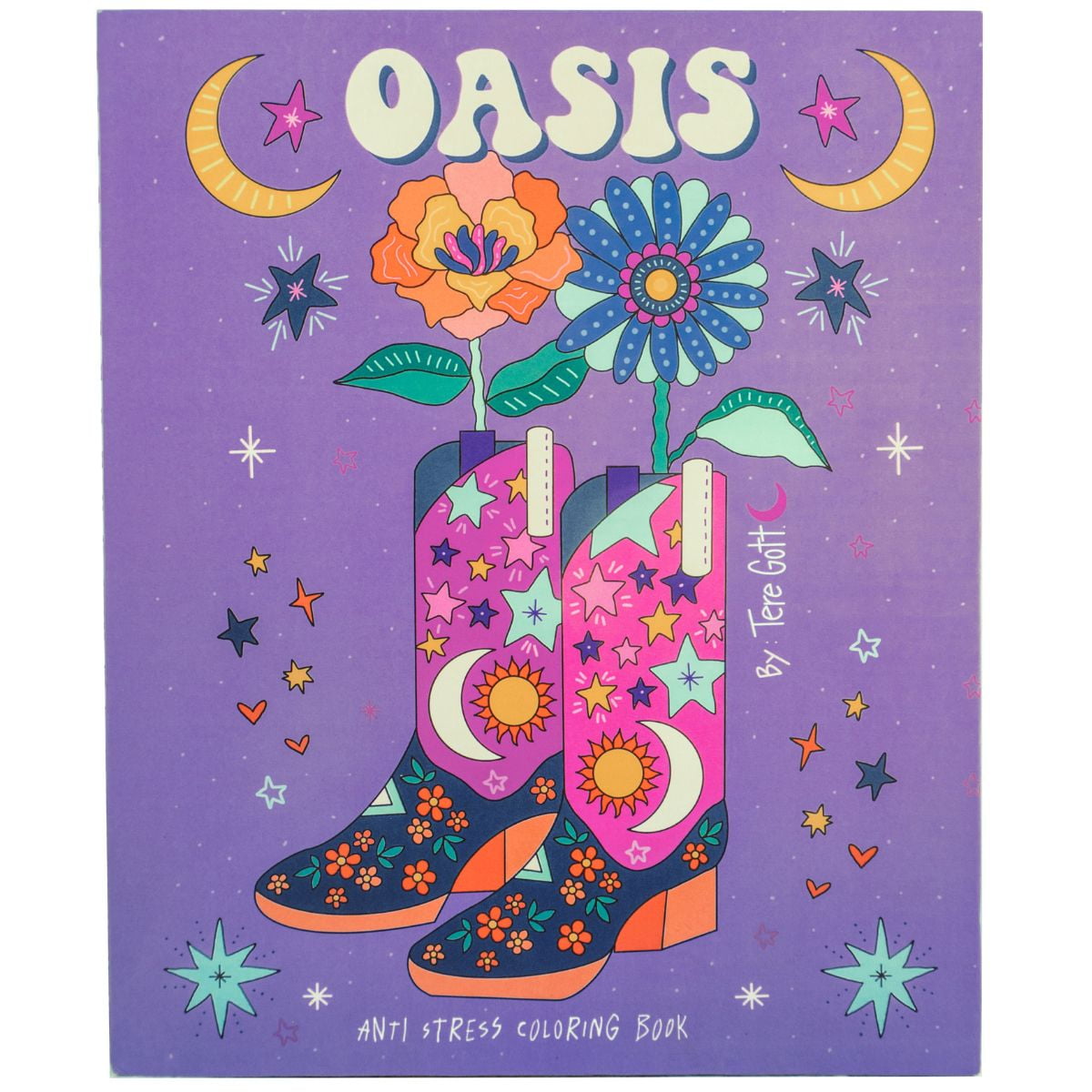 Libro Para Colorear Oasis De Tere Gott