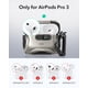 thumbnail image 2 of Funda ESR Cyber Series Titanium para AirPods Pro 3 2025, 2 of 9
