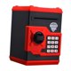 thumbnail image 5 of Mini ATM Auto Depósito Banco De Dinero Monedas En Efectivo Electrónicas Caja De Ahorro Negro Rojo, 5 of 5