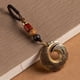 thumbnail image 3 of Vintage Chinese Style Handmade Lucky Fish Brass Car Pendant Key Chain Keyring Hanging Craft - Perfect Gift!, 3 of 4
