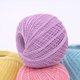 thumbnail image 2 of suxuMhao Hilo Delgado,8#Hilo de Encaje, 50g 1 Rollo, Hilo de Algodón de Fibra Larga para Manualidades, Tejido de Artículos Pequeños, Suave y Antipeeling, Resistente a la Decoloración,Ideal para, 2 of 4