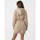 thumbnail image 2 of Vestido de Invierno Beige con bolsillo y capucha, 2 of 3