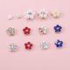 thumbnail image 4 of Xiao Hua Accesorios para Uñas Flor de Diamante de Agua -50 Piezas, 0.3 X 0.3 inch Flor de Perla 3D Accesorios para Uñas, Manualidad DIY para Accesorios de Uñas de Fondo Plano, Estilo 12, 4 of 5