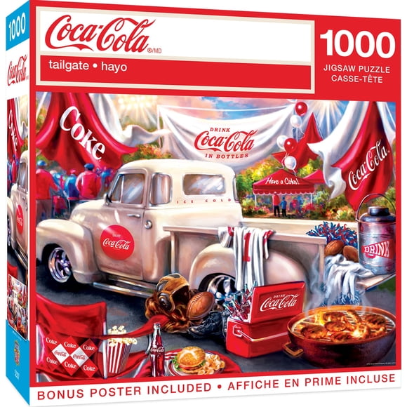 Rompecabezas Masterpieces Coca-Cola Tailgate 1000 piezas