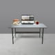 thumbnail image 2 of Escritorio Mueble Básico Madera Gris 100x72 CM, 2 of 3
