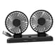 thumbnail image 1 of Ventilador De Refrigeración Para Coche 2 Velocidades 360 Rotación 1,8 M Cable Doble Cabezal 5V, 1 of 5