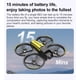 thumbnail image 5 of Drone SuperRC M23 con motor sin escobillas, pantalla de 4,5" y 2 baterías, 5 of 9