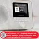thumbnail image 2 of Radio Por Internet Lemega IR1 Portátil WiFi FM Bluetooth Nuez, 2 of 3