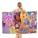 thumbnail image 1 of Sunny Day Toalla de playa de secado rápido con diseño temático, regalo para mujeres y niñas, ideal para cumpleaños, fans, amantes de la música, uso en la playa o al aire libre, 78 × 150 cm, 1 of 6