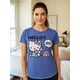 thumbnail image 1 of Polera Pijama Mujer Hello Kitty azul XL, 1 of 4