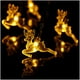 thumbnail image 2 of Luces Navidad Led Reno Solar 4M Calida Decoracion Eventos, 2 of 3