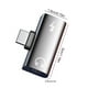thumbnail image 3 of 2 en 1 USB C a Aux Audio Jack Dongle Cable Cord with Aux Audio Jack PD 30W Audio Aux Adapter USB C Splitter for Meta Quest 3S-Negro, 3 of 6