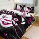 thumbnail image 1 of Pennywise Print Bedding Set Pattern Duvet Cove Set 3 Pieces 1 Quilt Cover And 2 Pillowcases for Women Men Teens, 1 of 5