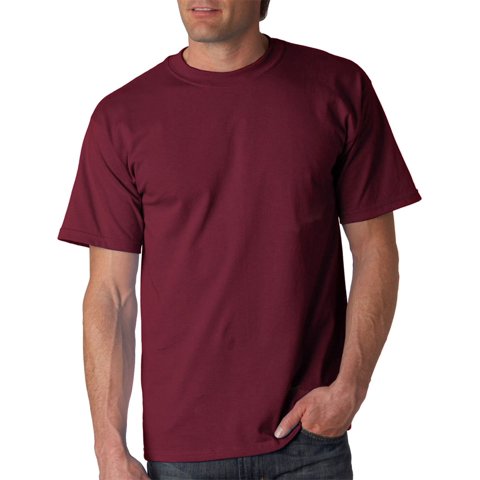 Remera Gildan Granate Mediana Con Tecnología De Secado Rápido