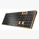 thumbnail image 3 of Teclado Genius Dual Wireless Bluetooth + Usb 2g Slimstar Copilot Ai T Wood Slim Star-7250BT, 3 of 6