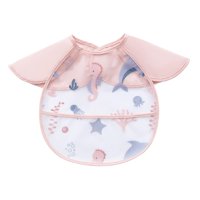 Bothyi - Babero Tipo Bata Para Comer Para Bebé, Resistente Al Aceite, Fácil De Limpiar, Impermeable, Para Comer Mundo Submarino