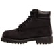 thumbnail image 5 of Bota Timberland Infantil 15 cm Negra Impermeable de Nubuck, 5 of 8