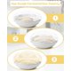 thumbnail image 2 of Cubiertas de plástico para cuencos Lauon para preparar pan de masa madre, 100 unidades, 2 of 9