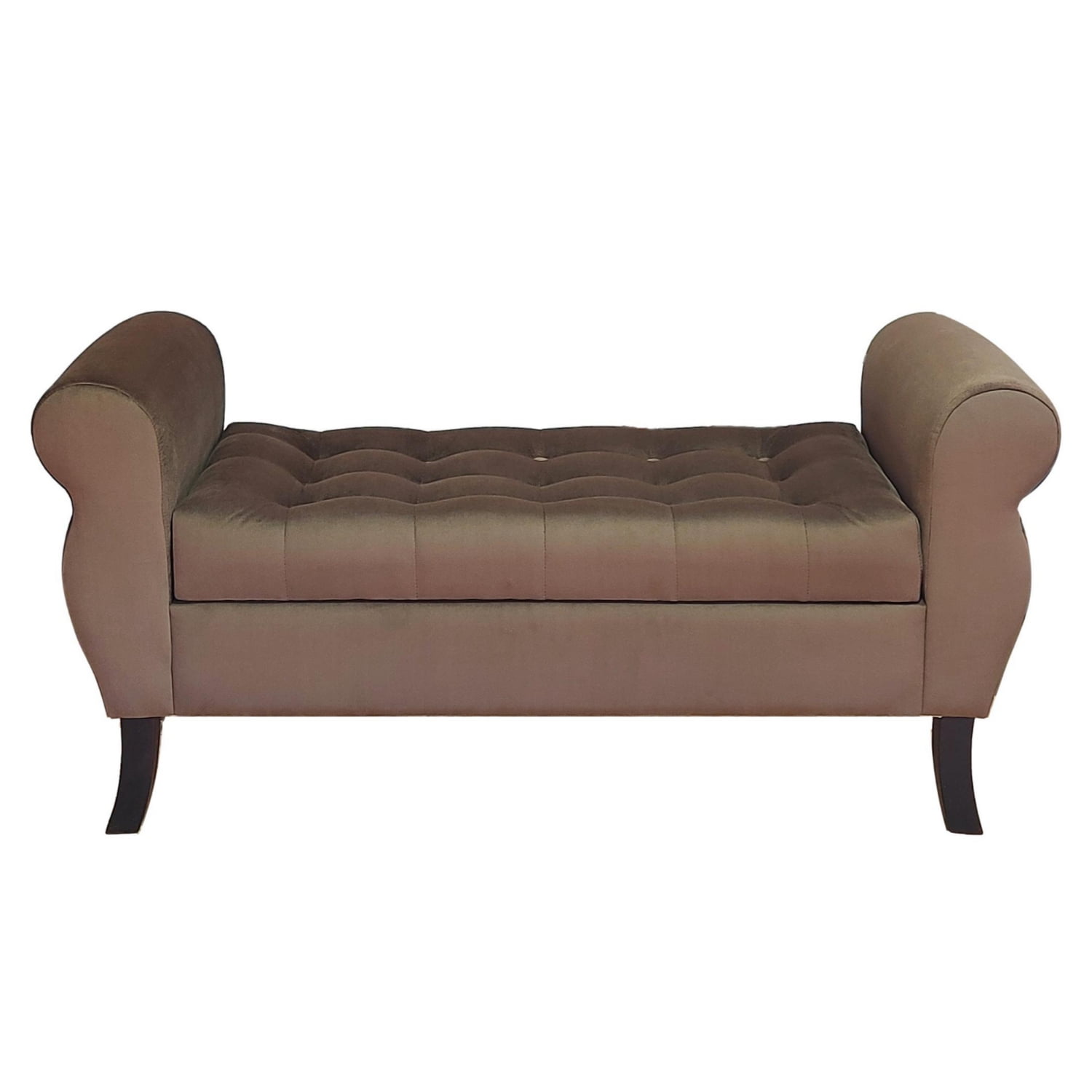 Tapiceria Moderna - Banqueta Baul Diva Color Café