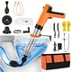 thumbnail image 1 of Desatascador eléctrico VEUIEIZT de alta presión naranja, 1 of 7