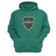 thumbnail image 1 of Polerón Canguro Boca Juniors Verde Aguamarina Talla S Unisex, 1 of 3