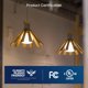thumbnail image 5 of Bombillas LED tipo candelabro FLSNT, regulables, 4,5 W, 2700 K, paquete de 6, 5 of 8